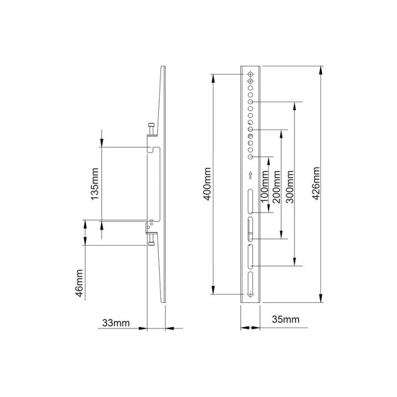 ITB MB3736 Accessorio per il montaggio del monitor