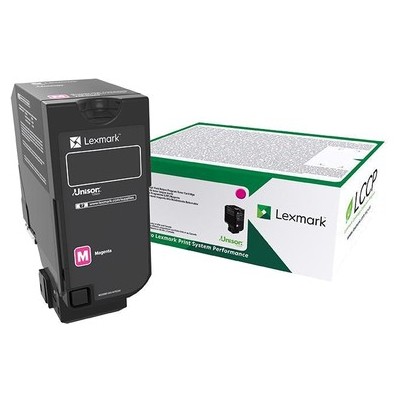 Lexmark 75B20M0 cartuccia toner 1 pz Originale Magenta