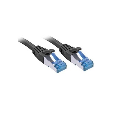 Lindy 47419 cavo di rete Nero 15 m Cat6a S FTP (S-STP)