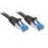 Lindy 47419 cavo di rete Nero 15 m Cat6a S FTP (S-STP)