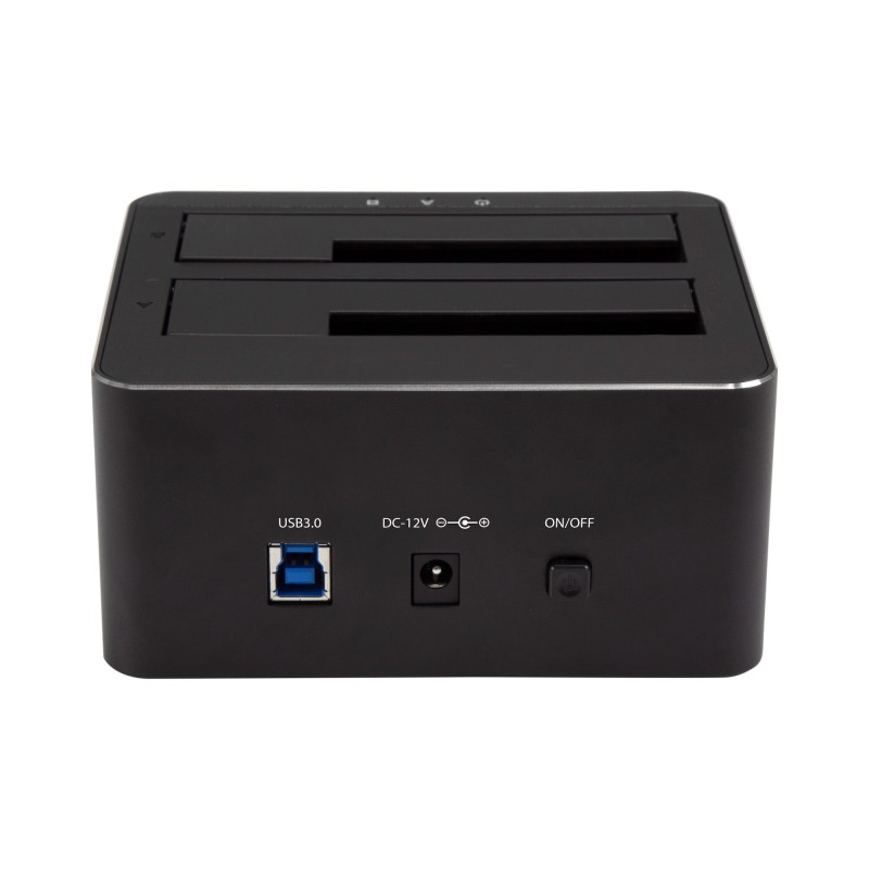 StarTech.com Docking Station a Doppio Bay SATA per 2x 2,5 3,5" SATA SSD HDD - USB 3.0