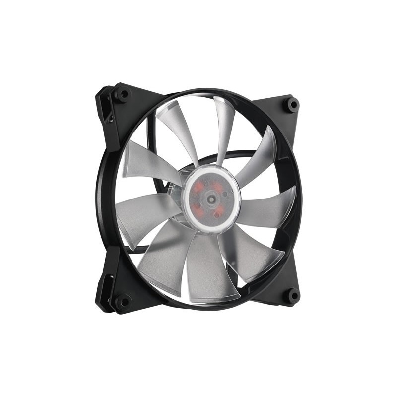 Cooler Master MasterFan Pro 140 Air Flow RGB Processore Ventilatore Nero, Trasparente