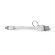 Celly USBLIGHTKEYWH cavo Lightning 0,12 m Bianco