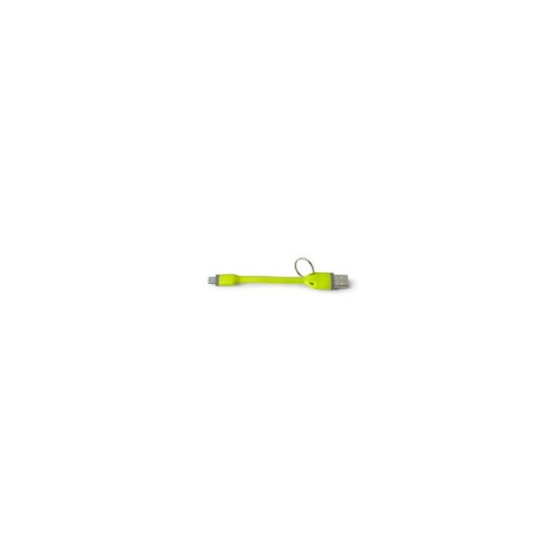 Celly USBLIGHTKEYGN cavo Lightning 0,12 m Verde