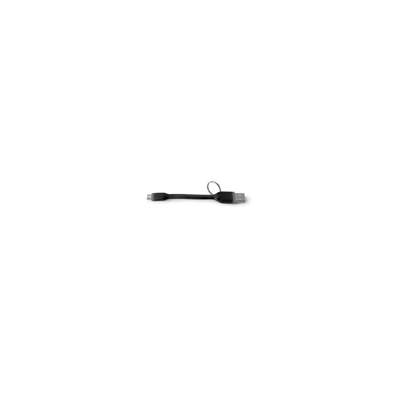 Celly USBMICROKEYBK cavo USB 0,12 m USB-A MicroUSB Nero