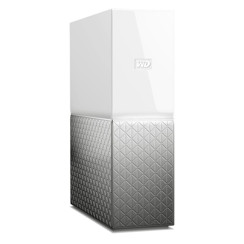 Western Digital My Cloud Home dispositivo di archiviazione cloud personale 4 TB Collegamento ethernet LAN Grigio