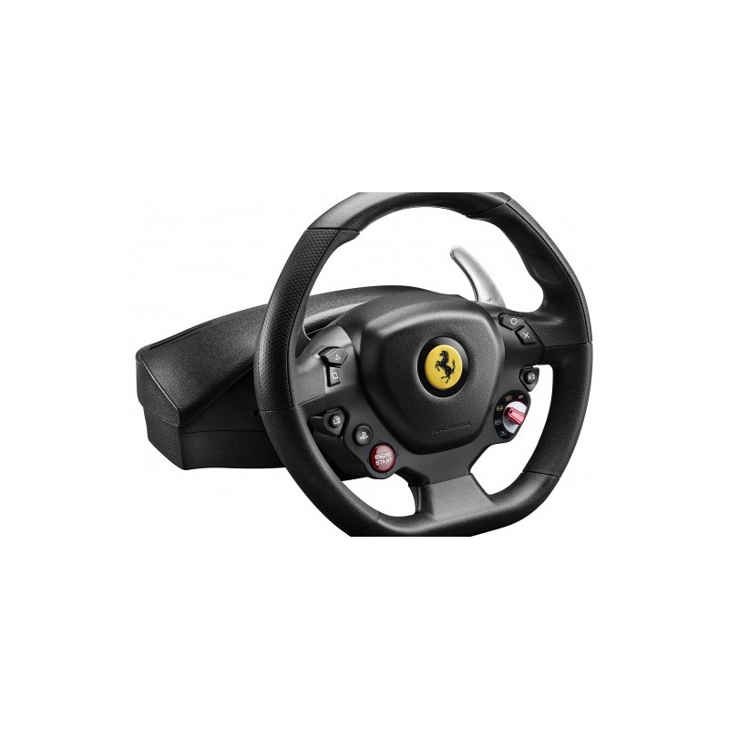 Thrustmaster T80 Ferrari 488 GTB Edition Nero Sterzo + Pedali Digitale PC, PlayStation 4, PlayStation 5