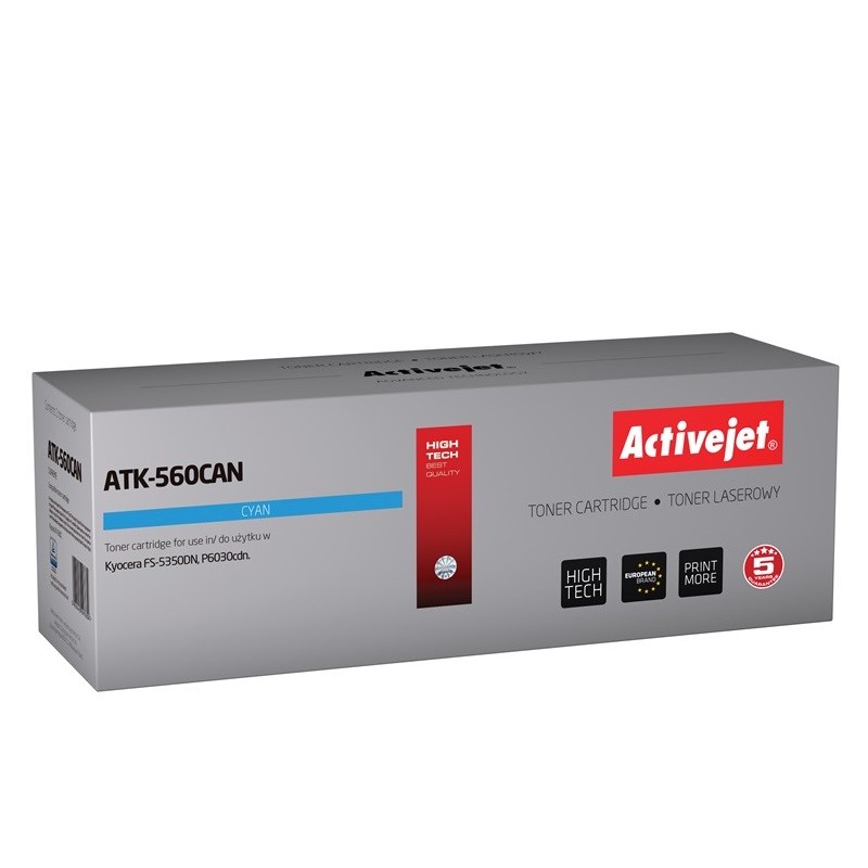 Activejet ATK-560CAN cartuccia toner 1 pz Compatibile Ciano