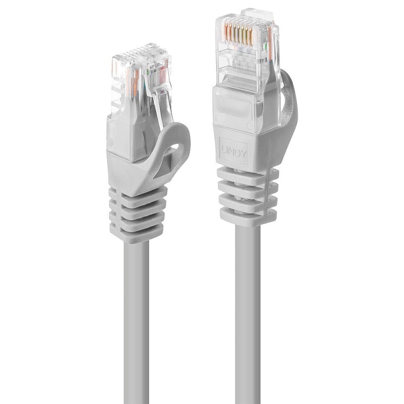 Lindy 48360 cavo di rete Grigio 0,3 m Cat5e U UTP (UTP)