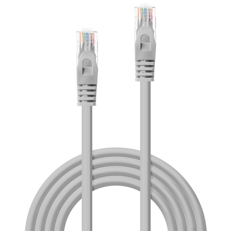 Lindy 48360 cavo di rete Grigio 0,3 m Cat5e U UTP (UTP)