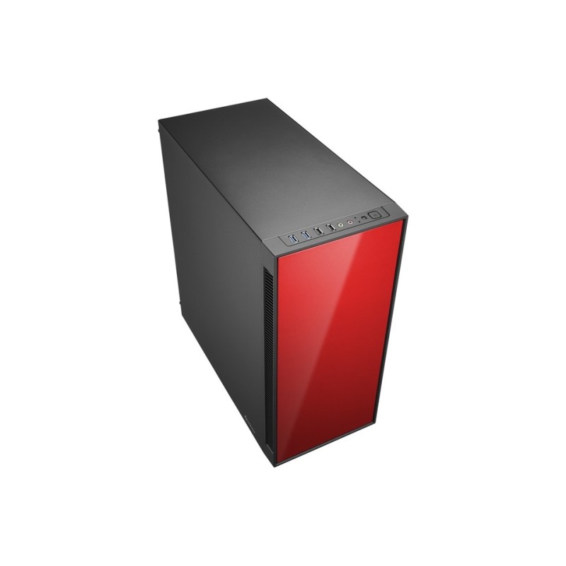 Sharkoon AM5 Silent Midi Tower Nero, Rosso