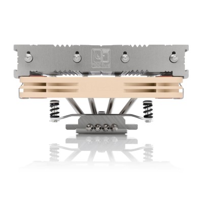 Noctua NH-L12S sistema di raffreddamento per computer Processore Refrigeratore 12 cm Beige, Nichel