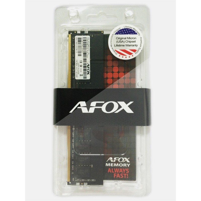 AFOX DDR4 8G 2133 UDIMM memoria 8 GB 1 x 8 GB 2133 MHz