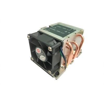 Dynatron B5 sistema di raffreddamento per computer Processore Refrigeratore Alluminio, Nero