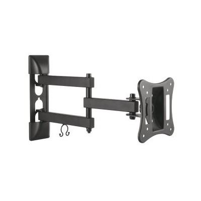 Maclean MC-719 Supporto TV a parete 68,6 cm (27") Nero