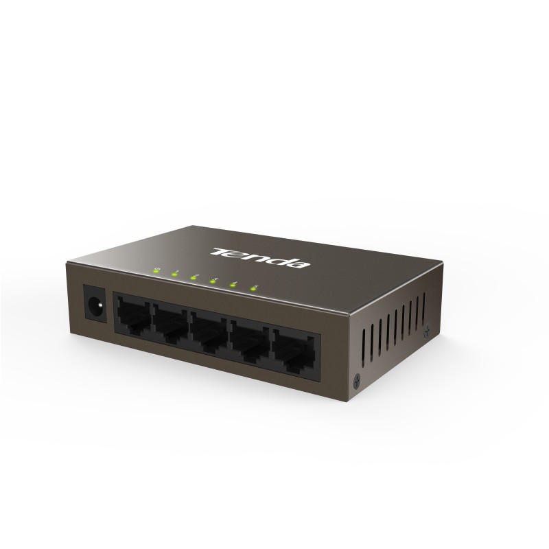 Tenda TEF1005D switch di rete Non gestito Fast Ethernet (10 100) Grigio