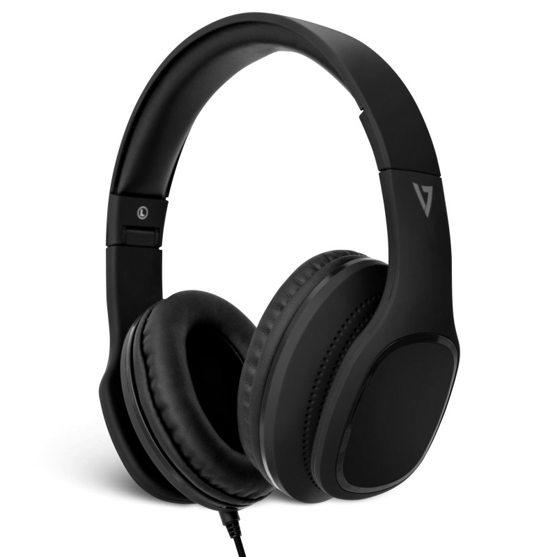 V7 Cuffie over-ear con microfono - Nere