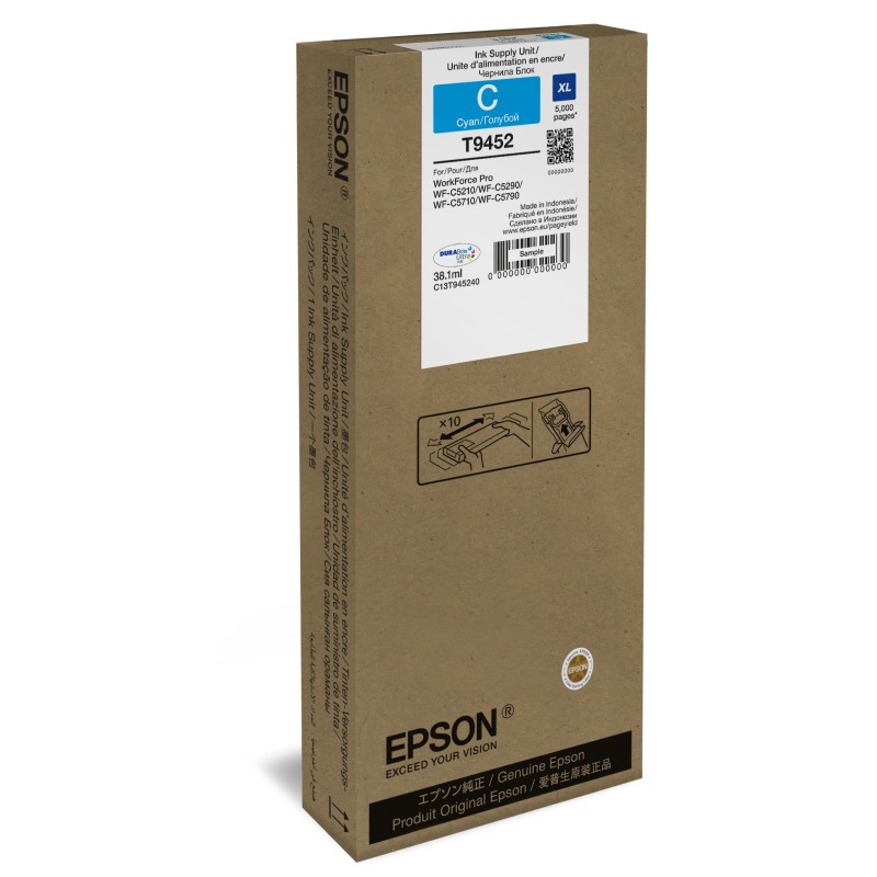 Epson WF-C5xxx Series Ink Cartridge XL Cyan