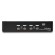 StarTech.com Switch KVM DisplayPort a 4 porte - 4K 60Hz - Schermo singolo - Switch KVM USB UHD DP 1.2 a doppia porta - Hub USB