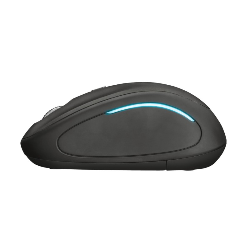 Trust Yvi FX mouse Ambidestro RF Wireless Ottico 1600 DPI