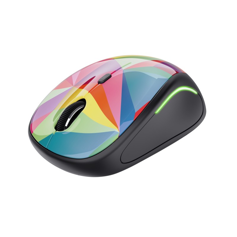 Trust Yvi FX mouse Ambidestro RF Wireless Ottico 1600 DPI