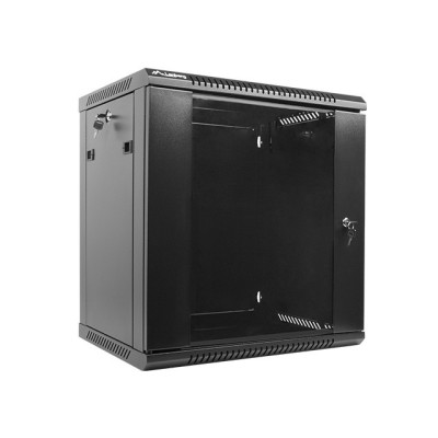 Lanberg WF01-6412-10B rack 12U Da parete Nero