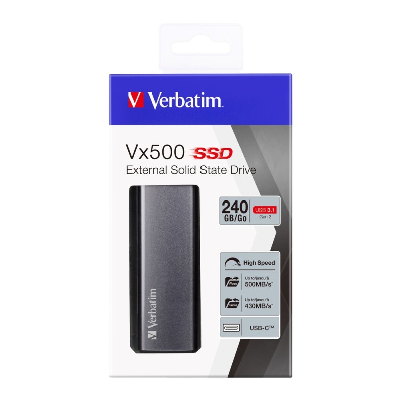 Verbatim SSD esterno Vx500 USB 3.1 Gen 2 240 GB