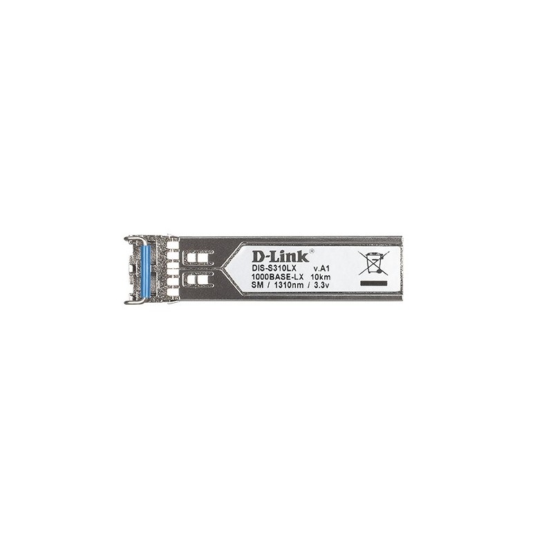 D-Link DIS-S310LX modulo del ricetrasmettitore di rete Fibra ottica 1000 Mbit s mini-GBIC