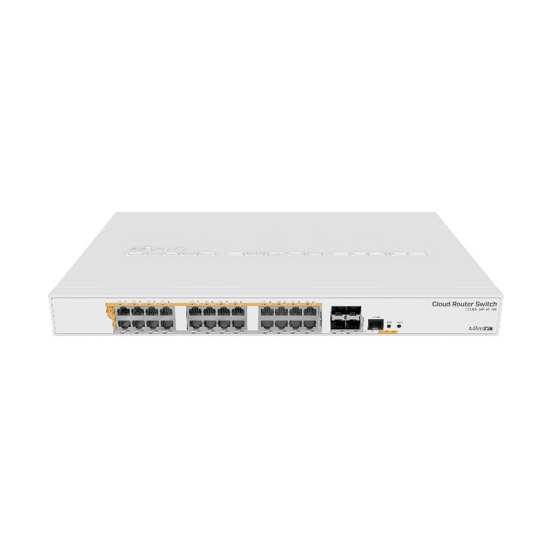 Mikrotik CRS328-24P-4S+RM switch di rete Gestito L2 L3 Gigabit Ethernet (10 100 1000) Supporto Power over Ethernet (PoE) 1U