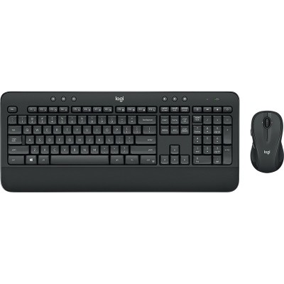 Logitech Advanced MK545 tastiera Mouse incluso RF Wireless QWERTY US International Nero