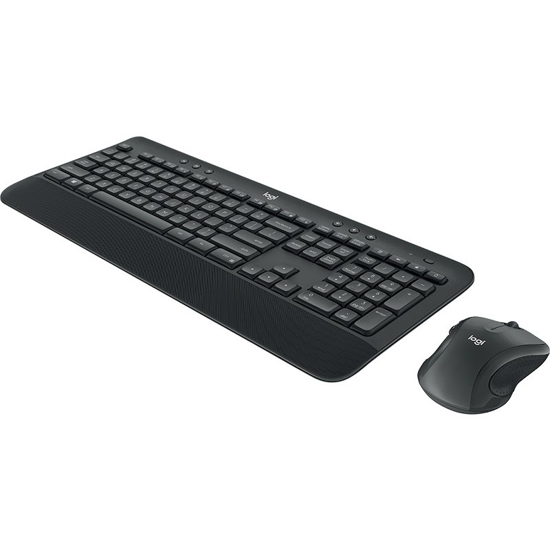 Logitech Advanced MK545 tastiera Mouse incluso RF Wireless QWERTY US International Nero