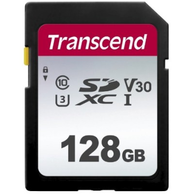Transcend 128GB, UHS-I, SD SDXC NAND Classe 10