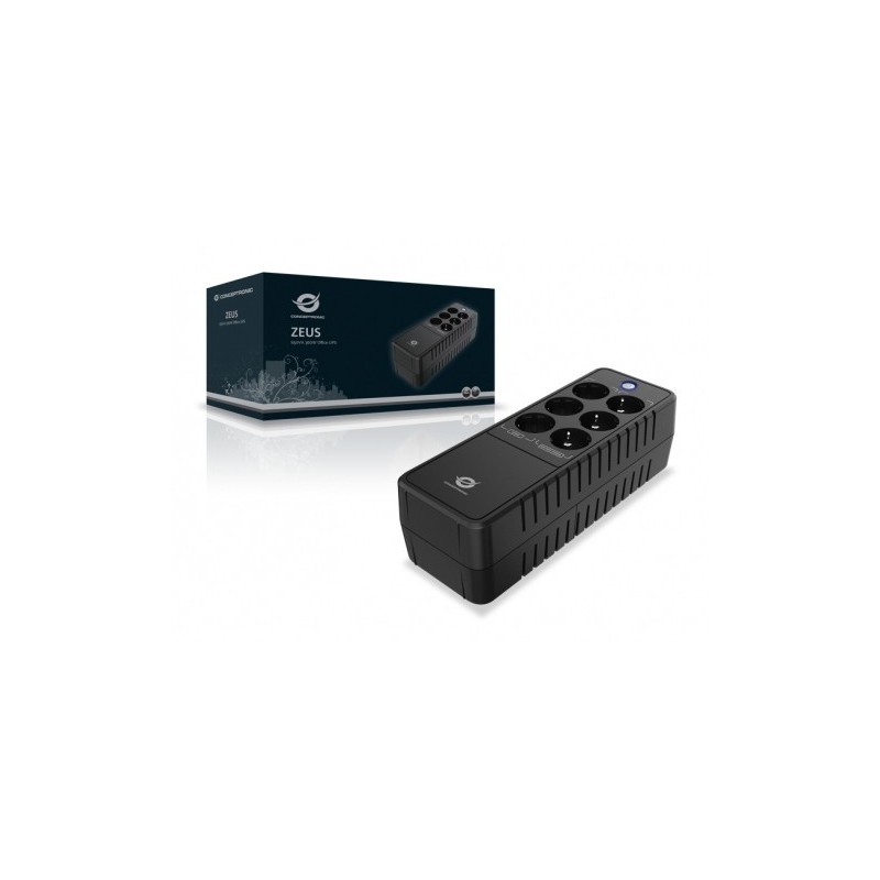 Conceptronic ZEUS05E gruppo di continuità (UPS) Standby (Offline) 0,65 kVA 360 W 6 presa(e) AC