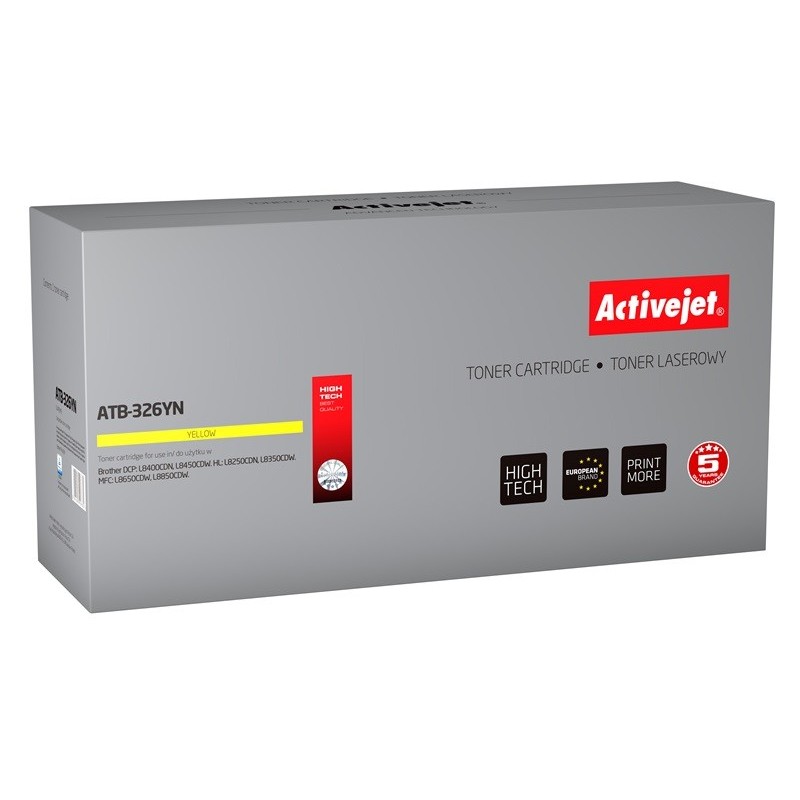 Activejet ATB-326YN cartuccia toner 1 pz Compatibile Giallo