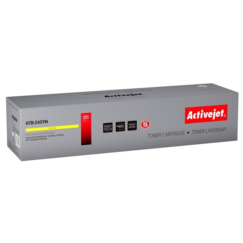 Activejet ATB-245YN cartuccia toner 1 pz Compatibile Giallo