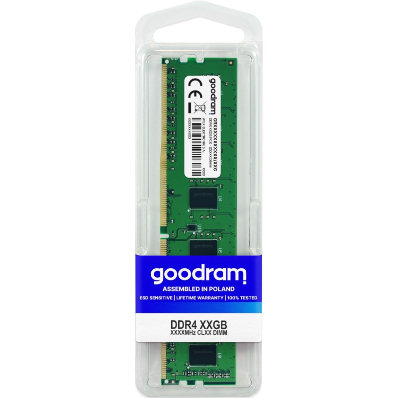 Goodram GR2666D464L19S 8G memoria 8 GB 1 x 8 GB DDR4 2666 MHz