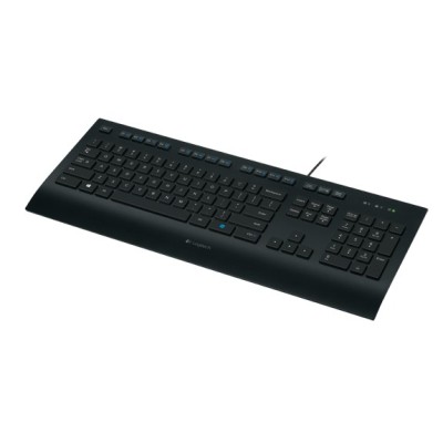 Logitech K280E Pro f  Business tastiera USB QWERTY Italiano Nero