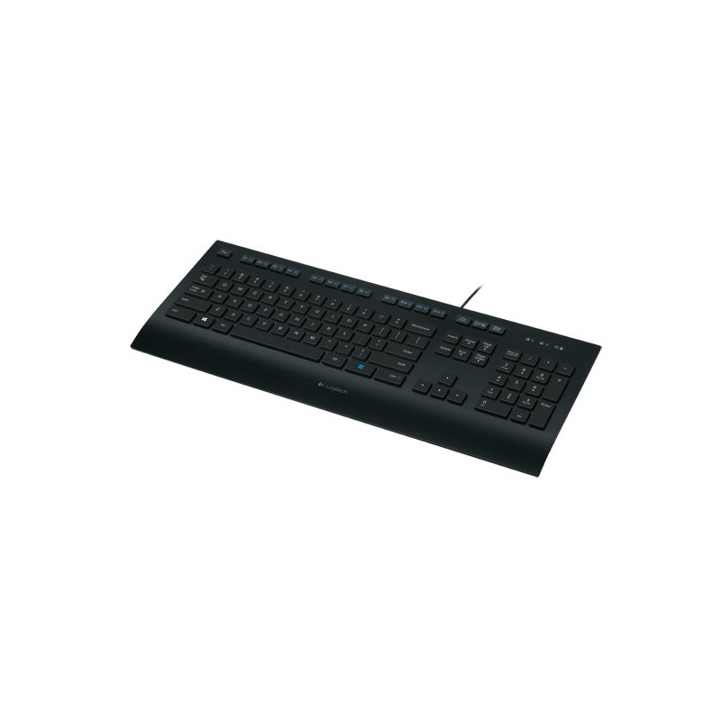 Logitech K280E Pro f  Business tastiera USB QWERTY Italiano Nero