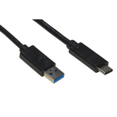 Link Accessori LKC3018 cavo USB 1,8 m USB 3.2 Gen 1 (3.1 Gen 1) USB A USB C Nero