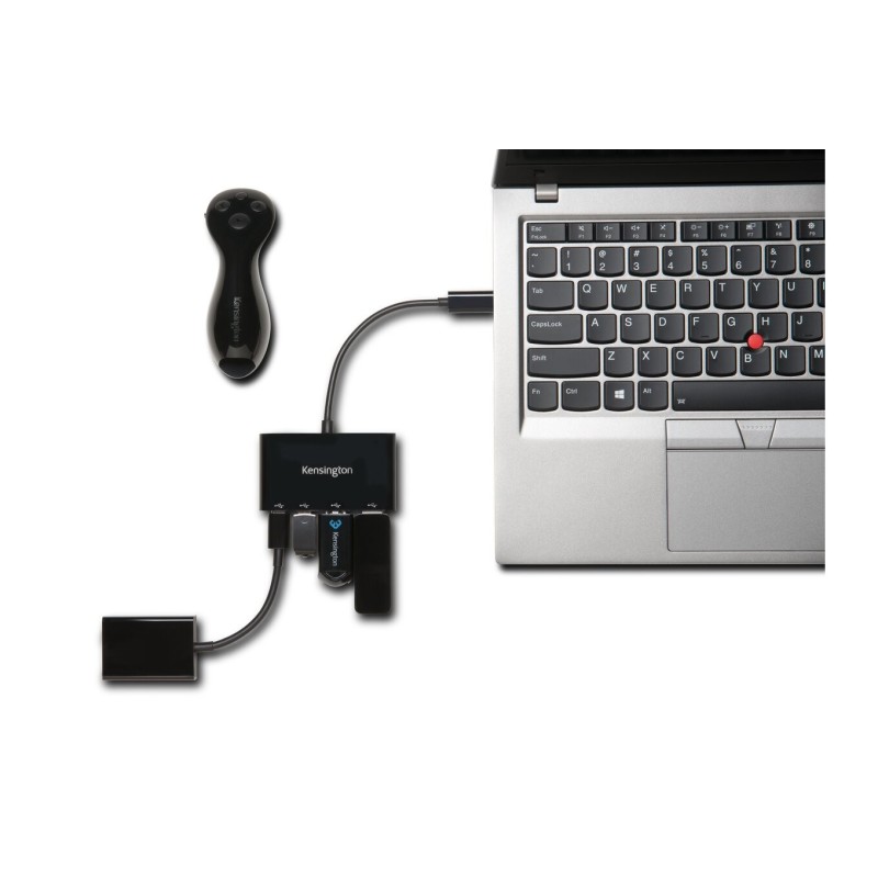 Kensington Hub USB-C a 4 porte CH1000