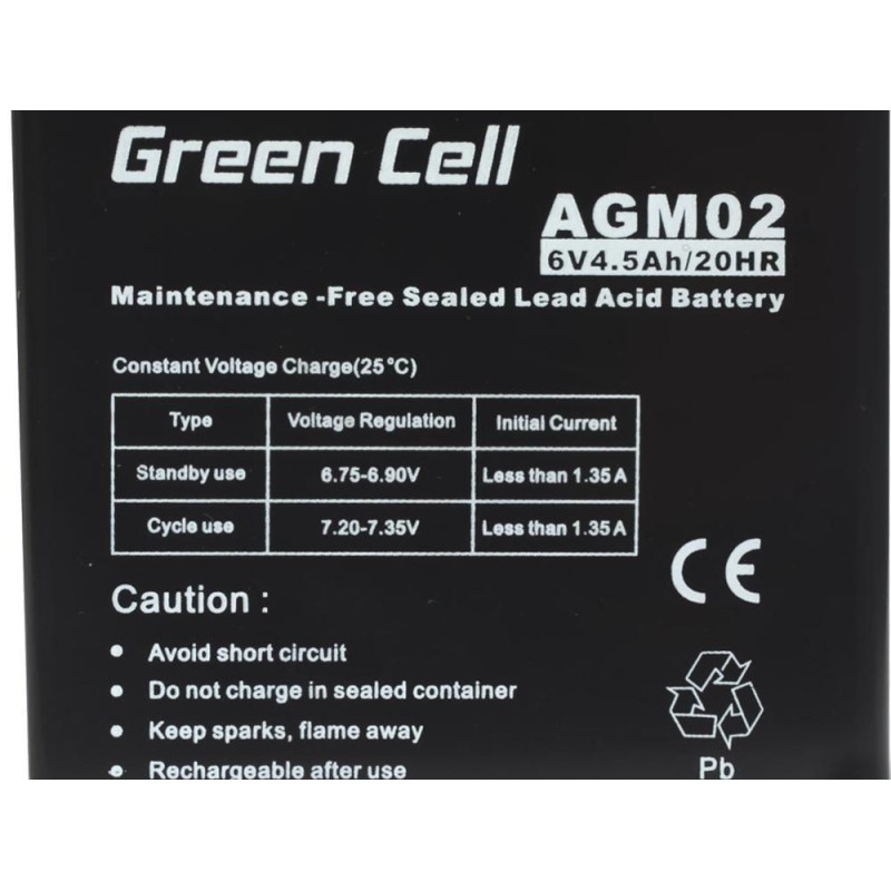 Green Cell AGM02 batteria UPS Acido piombo (VRLA)