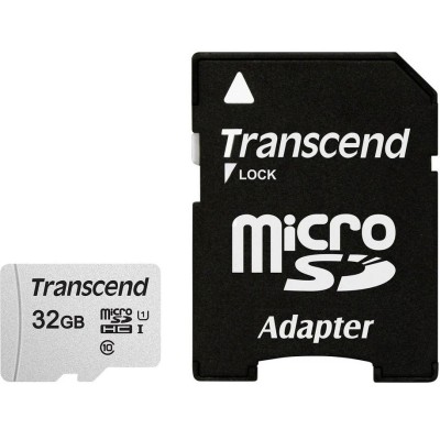 Transcend microSDHC 300S 32GB NAND Classe 10