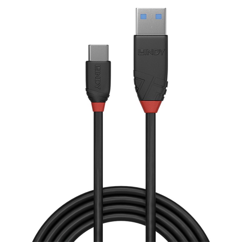 Lindy 36916 cavo USB 1 m USB 3.2 Gen 1 (3.1 Gen 1) USB A USB C Nero