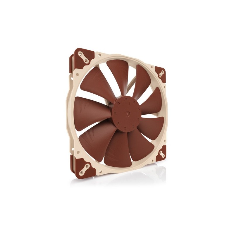 Noctua NF A20 5V PWM Case per computer Ventilatore 20 cm Beige, Rosso