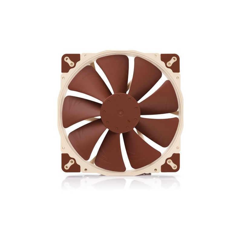 Noctua NF A20 5V PWM Case per computer Ventilatore 20 cm Beige, Rosso