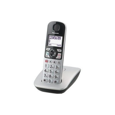 Panasonic KX-TGE510JTS telefono Telefono DECT Identificatore di chiamata Argento