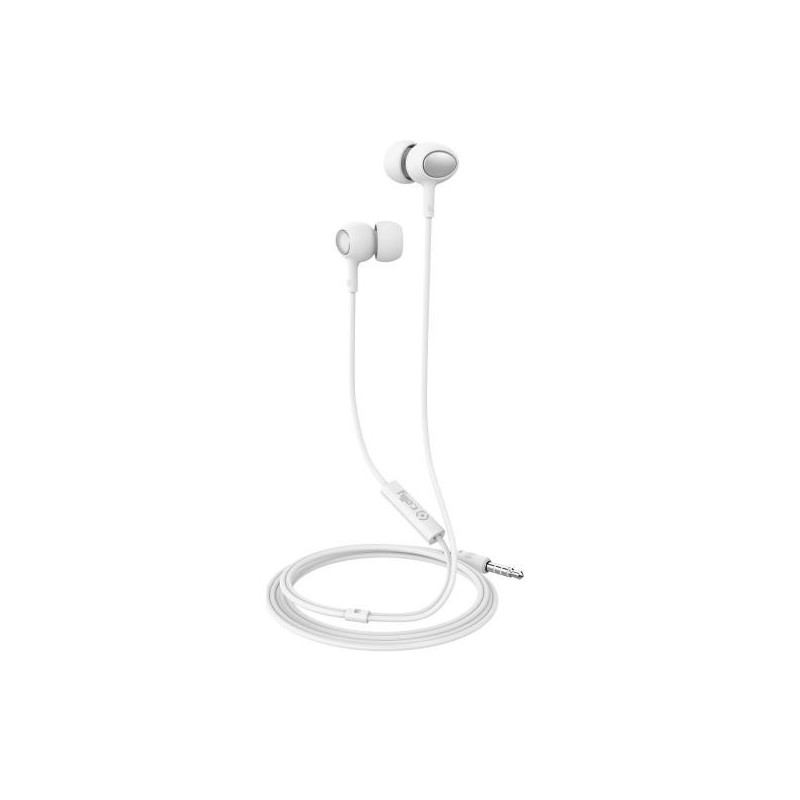 Celly UP500WH cuffia e auricolare Cablato In-ear Musica e Chiamate Bianco