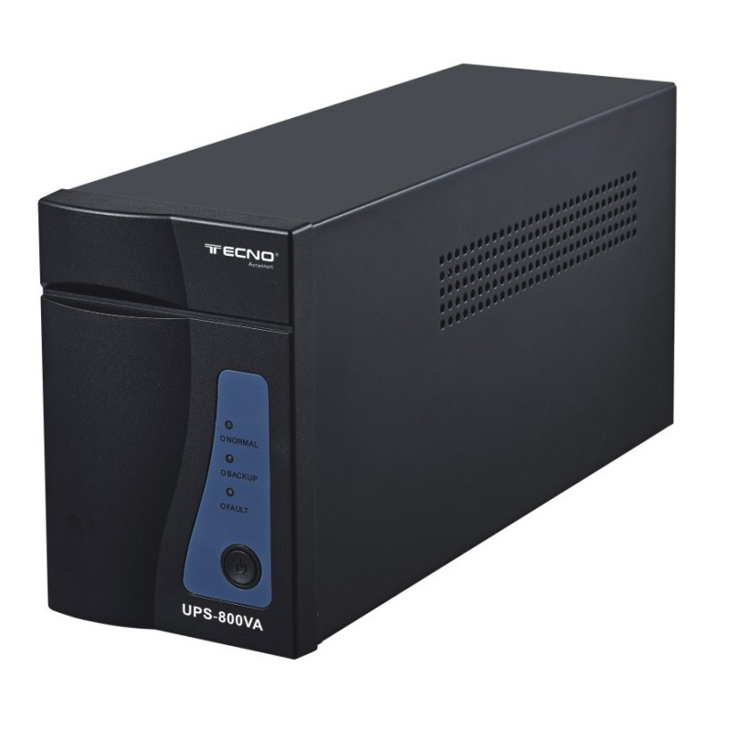 Tecno TC-800VA-UPS gruppo di continuità (UPS) 0,8 kVA 320 W 2 presa(e) AC