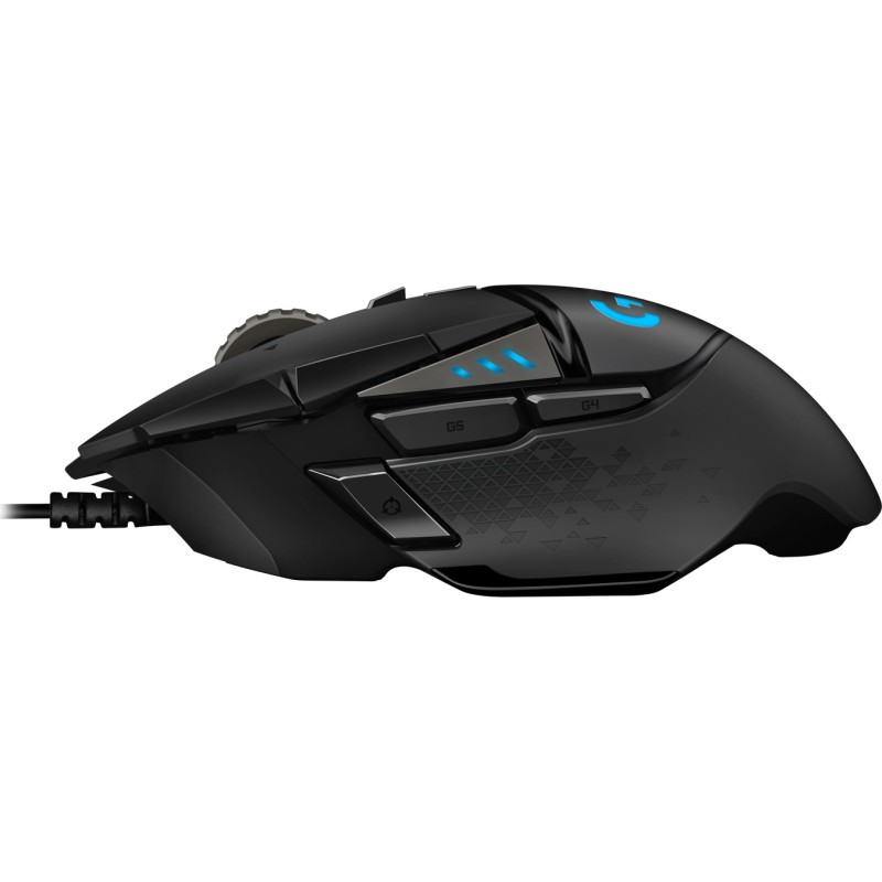 Logitech G G502 Hero mouse Mano destra USB tipo A Ottico 25600 DPI