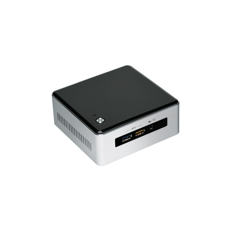 Intel NUC BOXNUC5I3RYHS barebone per PC stazione di lavoro UCFF Nero, Grigio i3-5005U BGA 1168 2 GHz